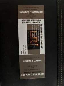 The Lumbre Band Concert Tickets